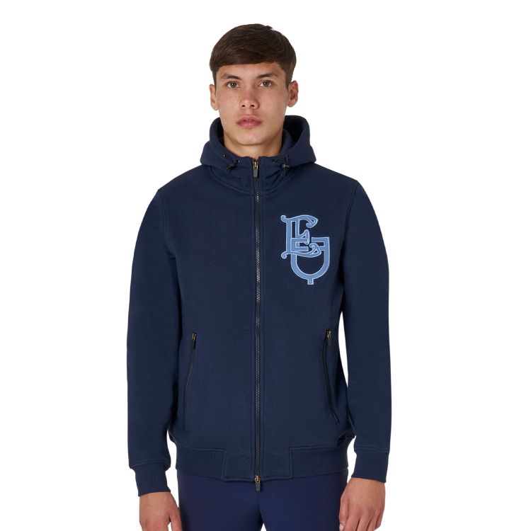 Men's EQ hoodie with front zip
