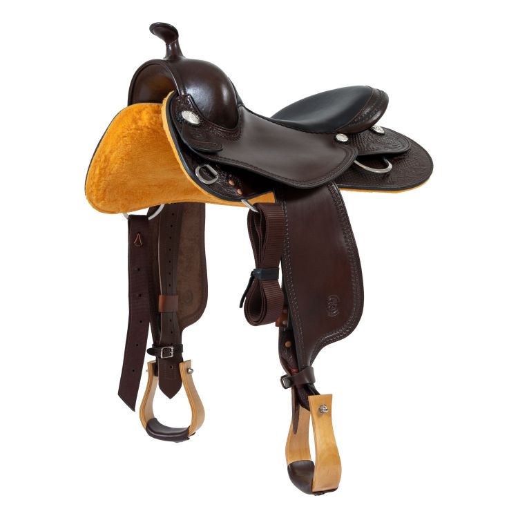 Garland saddle Pleasure small butterfly tooling rose