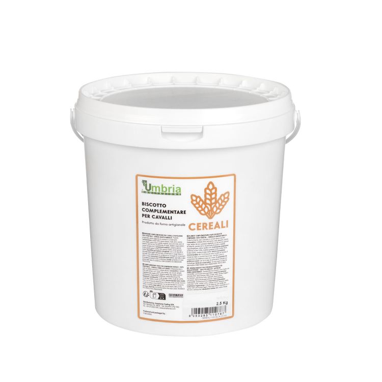 VEGETABLE COOKIE FOR HORSES WITH CEREALS (2,5 kg)