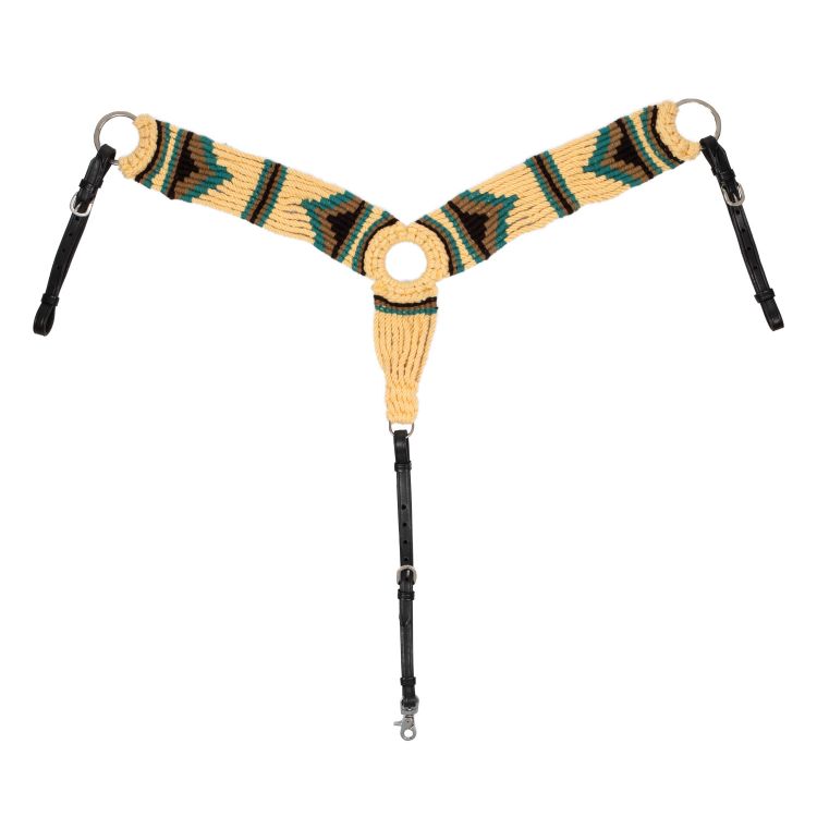 Raw mohair breastcollar