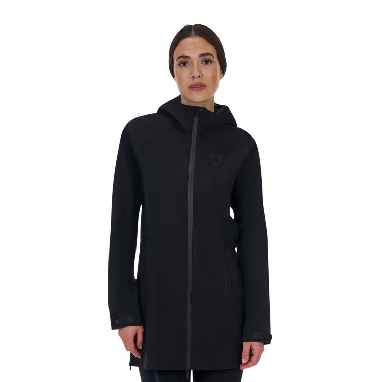 Equestro Ridertechnology women's waterproof shell jacket long
