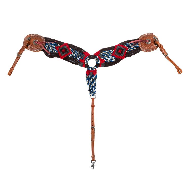 Desert Nght design mohair breastcollar