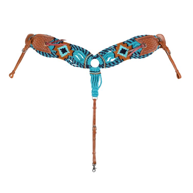 Desert Sky design mohair breastcollar